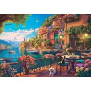 Puzzle Bluebird Lago Como de 1000 Peças
