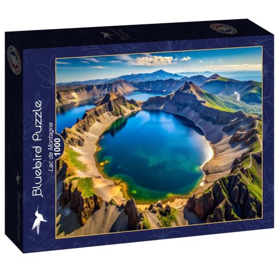 Puzzle Bluebird Lago da Montanha 1000 peças