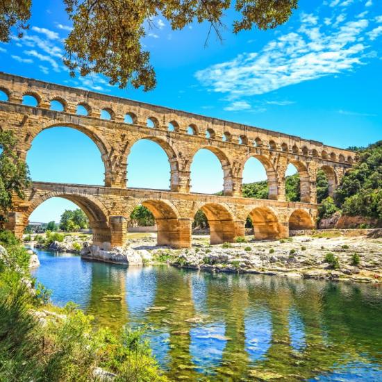 Puzzle Bluebird Le Pont du Gard de 1000 peças Puzzle Bluebird Le Pont du Gard de 1000 peças