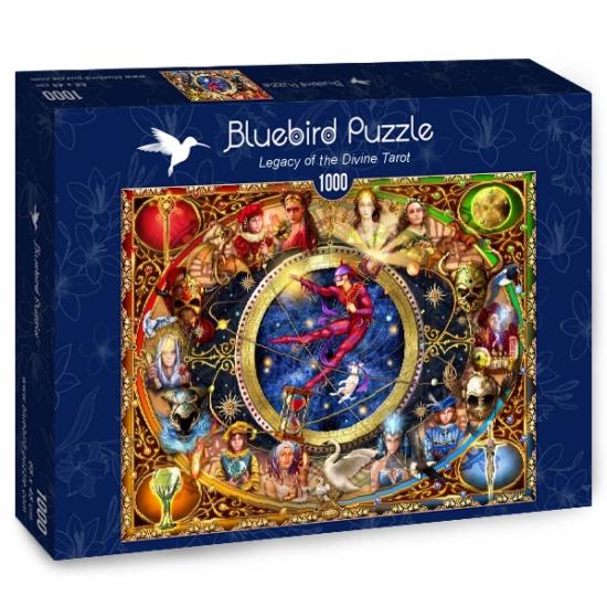 Puzzle Bluebird Legado do Tarô Divino de 1000 Peças