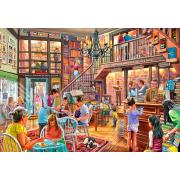 Puzzle Bluebird Salão de chá da livraria 1000 peças