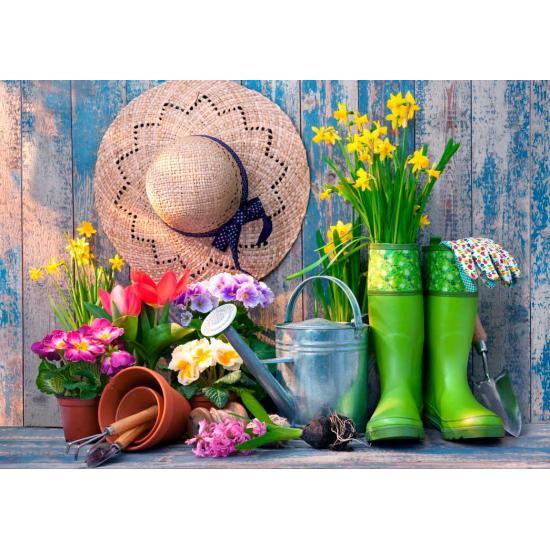 Puzzle de 2.000 peças pronto para o jardim Bluebird