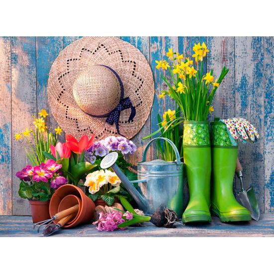 Puzzle Bluebird pronto para o jardim 3000 peças