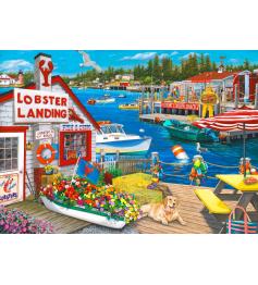 Puzzle Bluebird Lobster Landing 500 peças