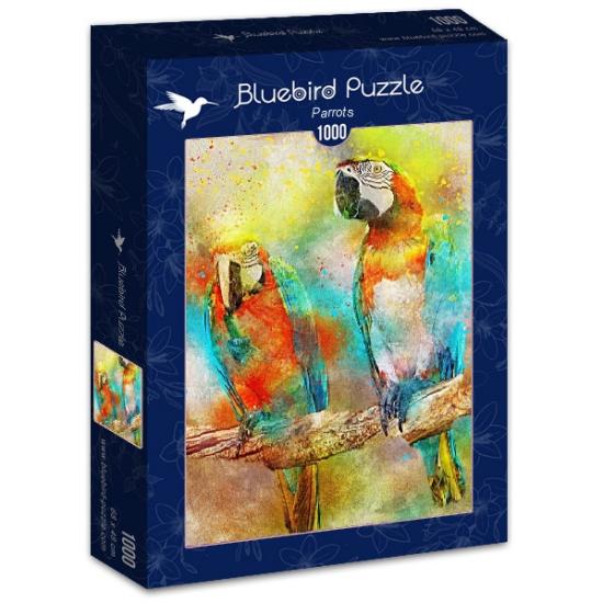 Puzzle Bluebird Papagaios 1000 peças