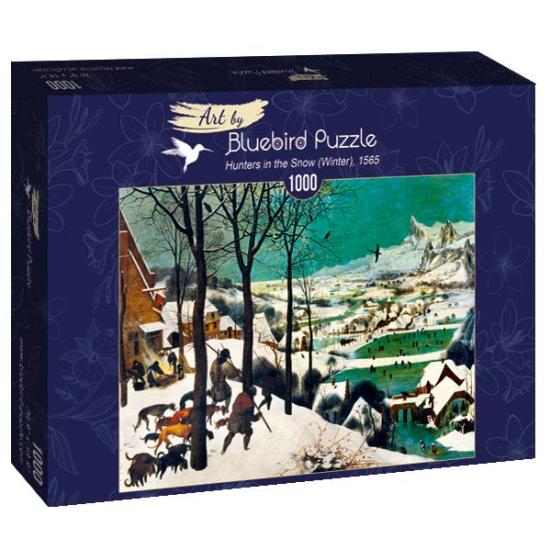 Puzzle Bluebird Os Caçadores na Neve 1000 Peças