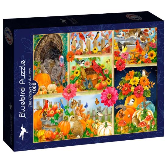 Puzzle Bluebird As Cores Do Outono 1000 peças Puzzle Bluebird As Cores Do Outono 1000 peças