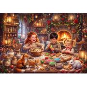Puzzle Bluebird Os Pequenos Confeiteiros De Natal de 1000 Peças