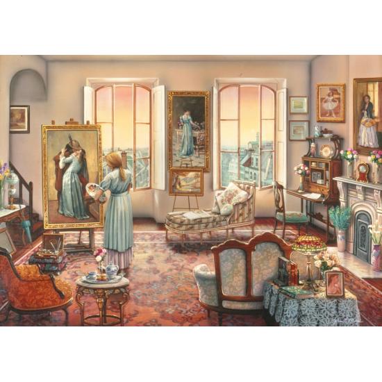 Puzzle Bluebird Os Toques Finais 1000 Peças