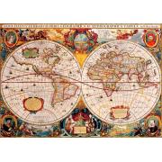 Puzzle Bluebird Mapa do Mundo Antigo de 1000 peças