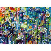 Puzzle Bluebird Margaridas de 4000 Pçs