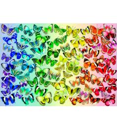Borboletas coloridas Puzzle Bluebird 1000 peças