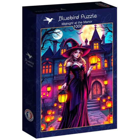 Puzzle Bluebird Meia-Noite Na Mansão 1000 peças
