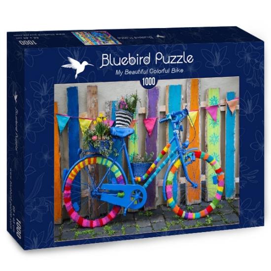 Puzzle Bluebird Minha preciosa bicicleta colorida 1000 pe