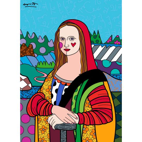 Puzzle Bluebird Mona Lisa de 500 peças