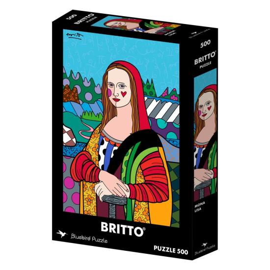 Puzzle Bluebird Mona Lisa de 500 peças