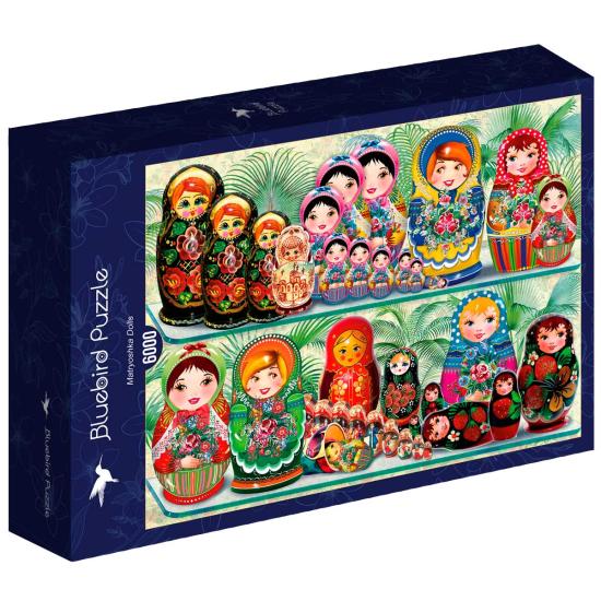 Puzzle Bluebird Bonecas Matryoshka 6000 Peças