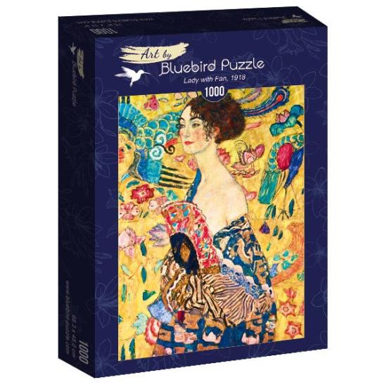 Puzzle Bluebird Senhora com Leque 1000 Peças