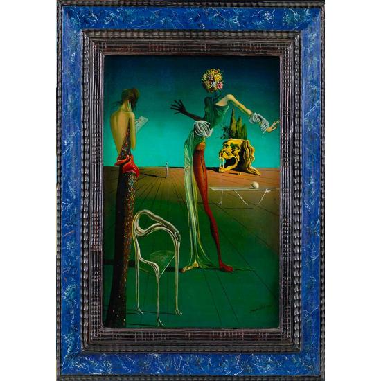 Puzzle Bluebird Mulher com Cabeça de Rosas 1000 peças Puzzle Bluebird Mulher com Cabeça de Rosas 1000 peças