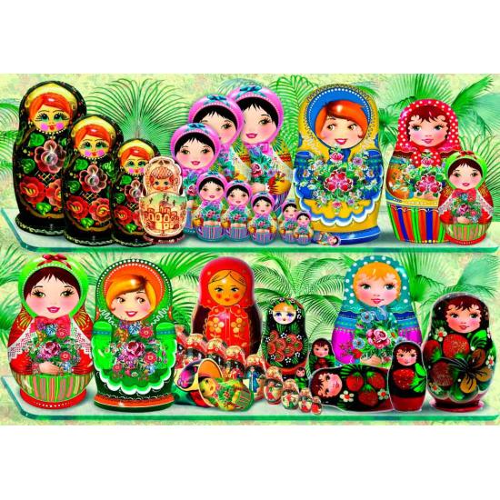 Puzzle Bluebird Bonecas Matryoshka 1.000 peças