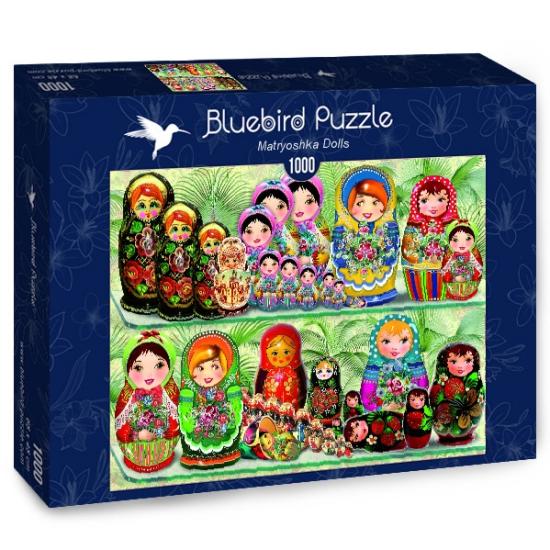 Puzzle Bluebird Bonecas Matryoshka 1.000 peças
