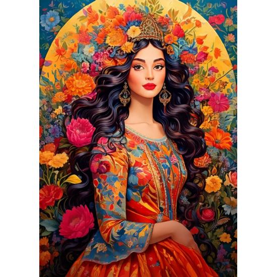 Puzzle Bluebird Musa Da Flor de 500 peças