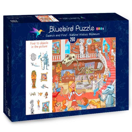 Puzzle Bluebird Museu de História Natural 260 peças Puzzle Bluebird Museu de História Natural 260 peças