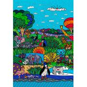 Puzzle Bluebird Natureza 1000 peças