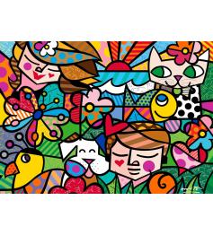 Puzzle Bluebird Natureza Em Harmonia 1500 peças