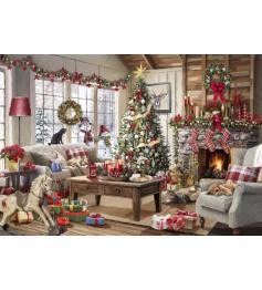 Puzzle Bluebird Natal Aconchegante 1000 peças