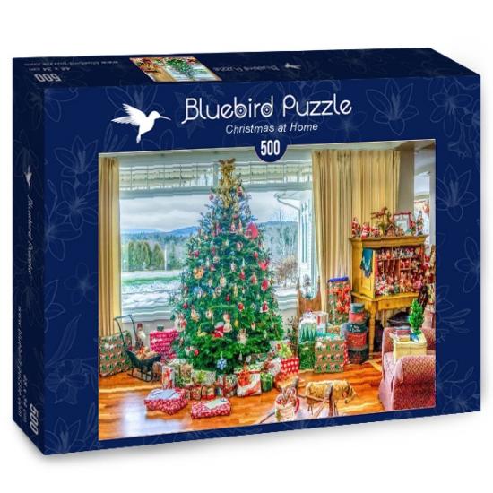 Puzzle Bluebird Natal em casa 500 peças