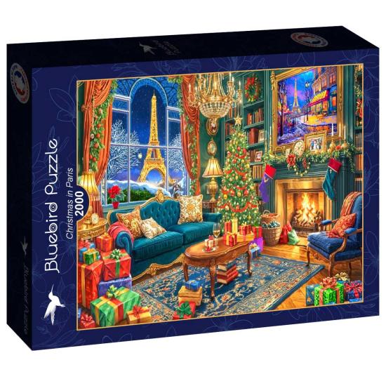 Puzzle Bluebird Natal em Paris de 2000 Peças
