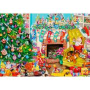 Puzzle Bluebird Mid-Century Christmas 1000 Peças