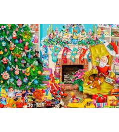 Puzzle Bluebird Mid-Century Christmas 1000 Peças