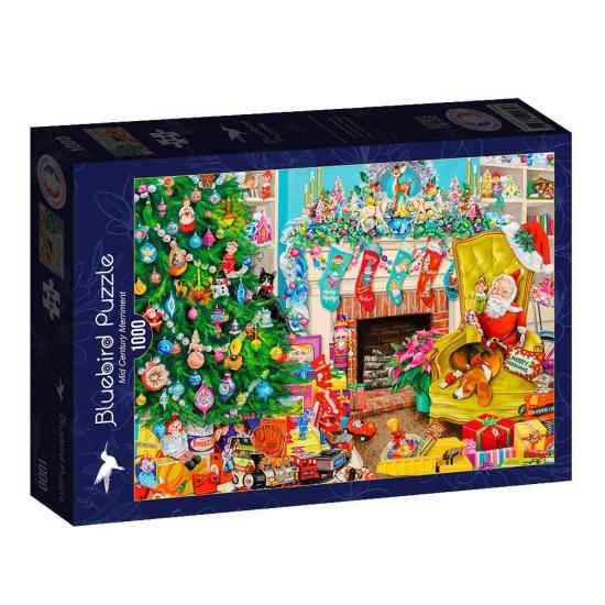 Puzzle Bluebird Mid-Century Christmas 1000 Peças Puzzle Bluebird Mid-Century Christmas 1000 Peças
