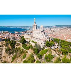 Puzzle Bluebird Notre Dame de la Garde, Marselha de 1000 Peças
