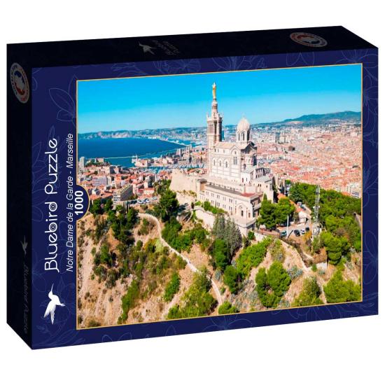 Puzzle Bluebird Notre Dame de la Garde, Marselha de 1000 Peças