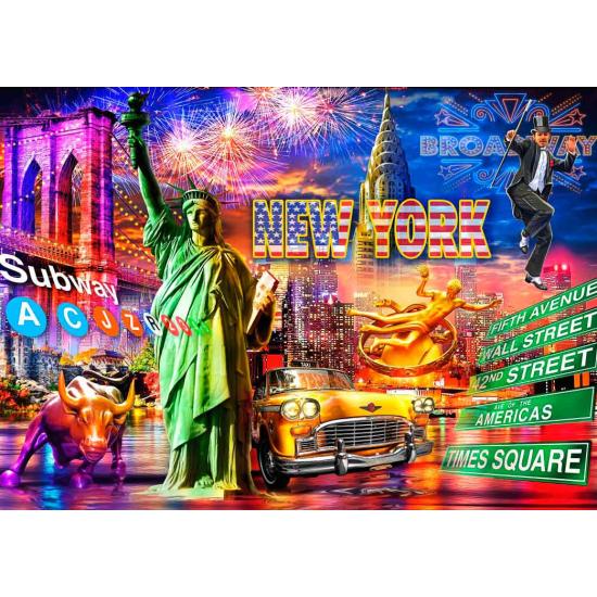 Puzzle Bluebird New York 3000 peças Puzzle Bluebird New York 3000 peças