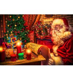 Puzzle Bluebird Papai Noel 1000 peças