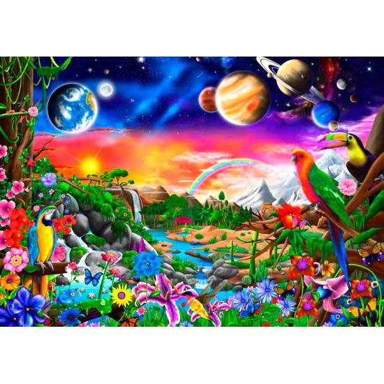 Puzzle Bluebird Cosmic Paradise 1000 peças