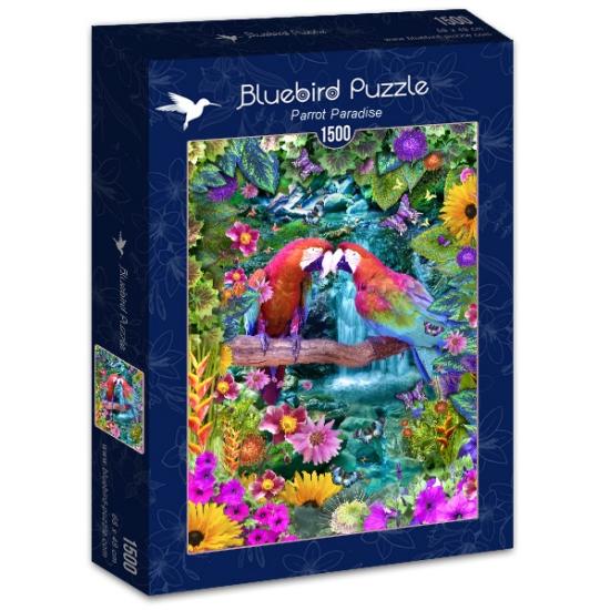 Puzzle Bluebird Papagaio Paradise 1500 peças