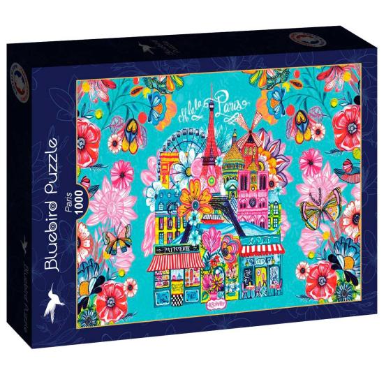 Puzzle Bluebird Paris de 1000 Peças