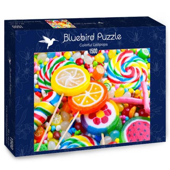 Puzzle Bluebird Pirulitos Coloridos de 1500 peças Puzzle Bluebird Pirulitos Coloridos de 1500 peças