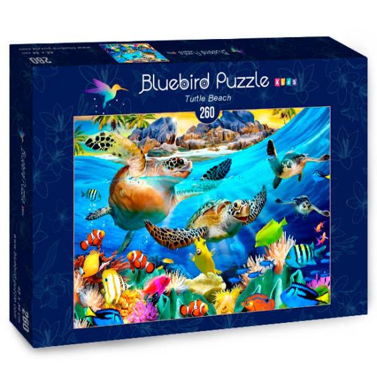 Puzzle Bluebird Tartaruga de Praia de 260 peças