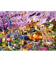 Puzzle Bluebird Em Pares para a Arca de Noé 1000 peças