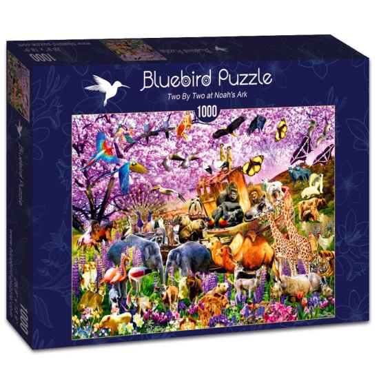 Puzzle Bluebird Em Pares para a Arca de Noé 1000 peças