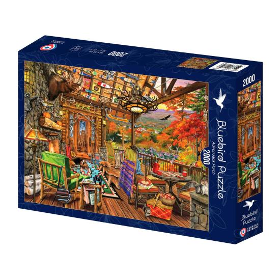 Puzzle Bluebird Varanda Adirondack 2000 Peças Puzzle Bluebird Varanda Adirondack 2000 Peças