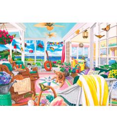 Puzzle Bluebird Varanda de Verão de 500 peças