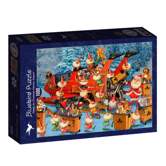 Puzzle Bluebird Preparou a Distribuição de Natal de 1000 Pçs
