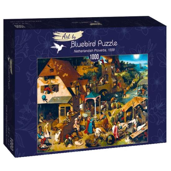 Puzzle Bluebird Provérbios Flamengos de 1000 peças